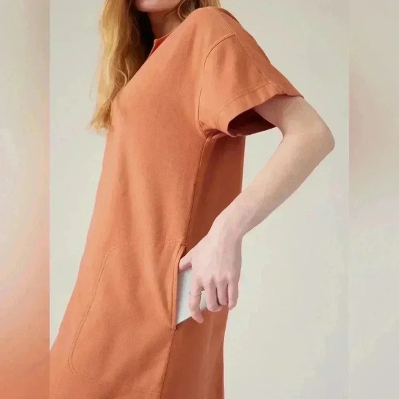 Athleta Farallon Dress Sunbaked Clay Size S/P #019 - Picture 4 of 11